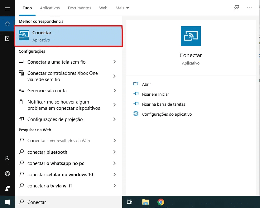espelhar a tela do celular