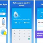 Aplicativo para lembrar de beber água
