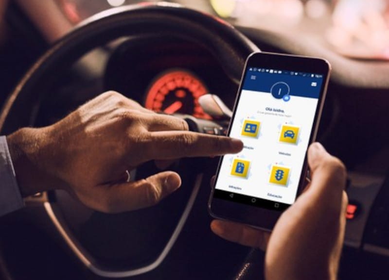 Aplicativo para pagar multa com desconto
