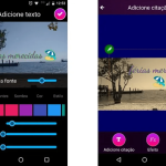 App para escrever em fotos