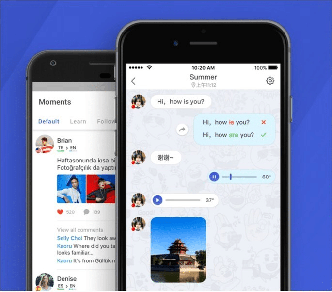 Aplicativo para conhecer estrangeiros