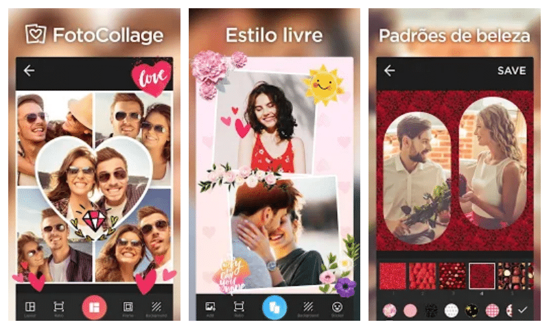  app de montagem de fotos