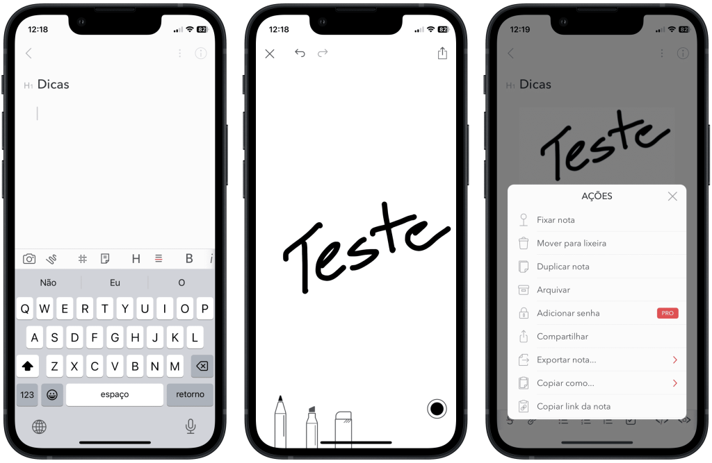 fazer anotações criativas