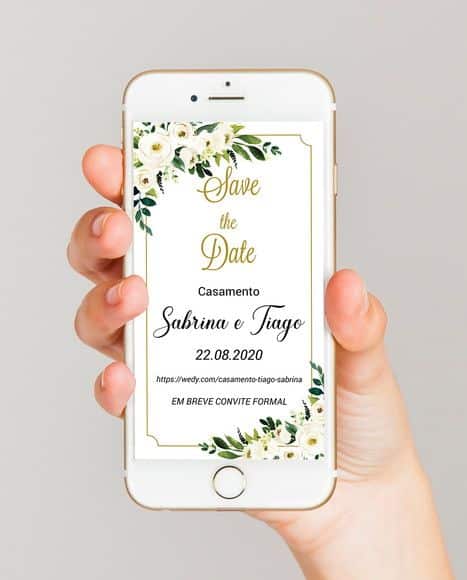 Aplicativo de planejamento de casamento